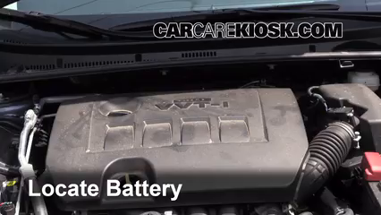 Battery Replacement: 2014-2016 Toyota Corolla - 2014 Toyota Corolla S 1 ...
